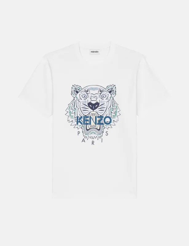 Kenzo Tiger Classic T-Shirt - White sold by Article London