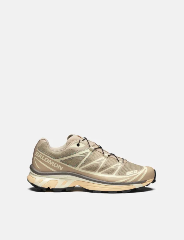 Salomon XT-6 MINDFUL 3 - White Pepper/Transparent Yellow/Falcon sold by Article London