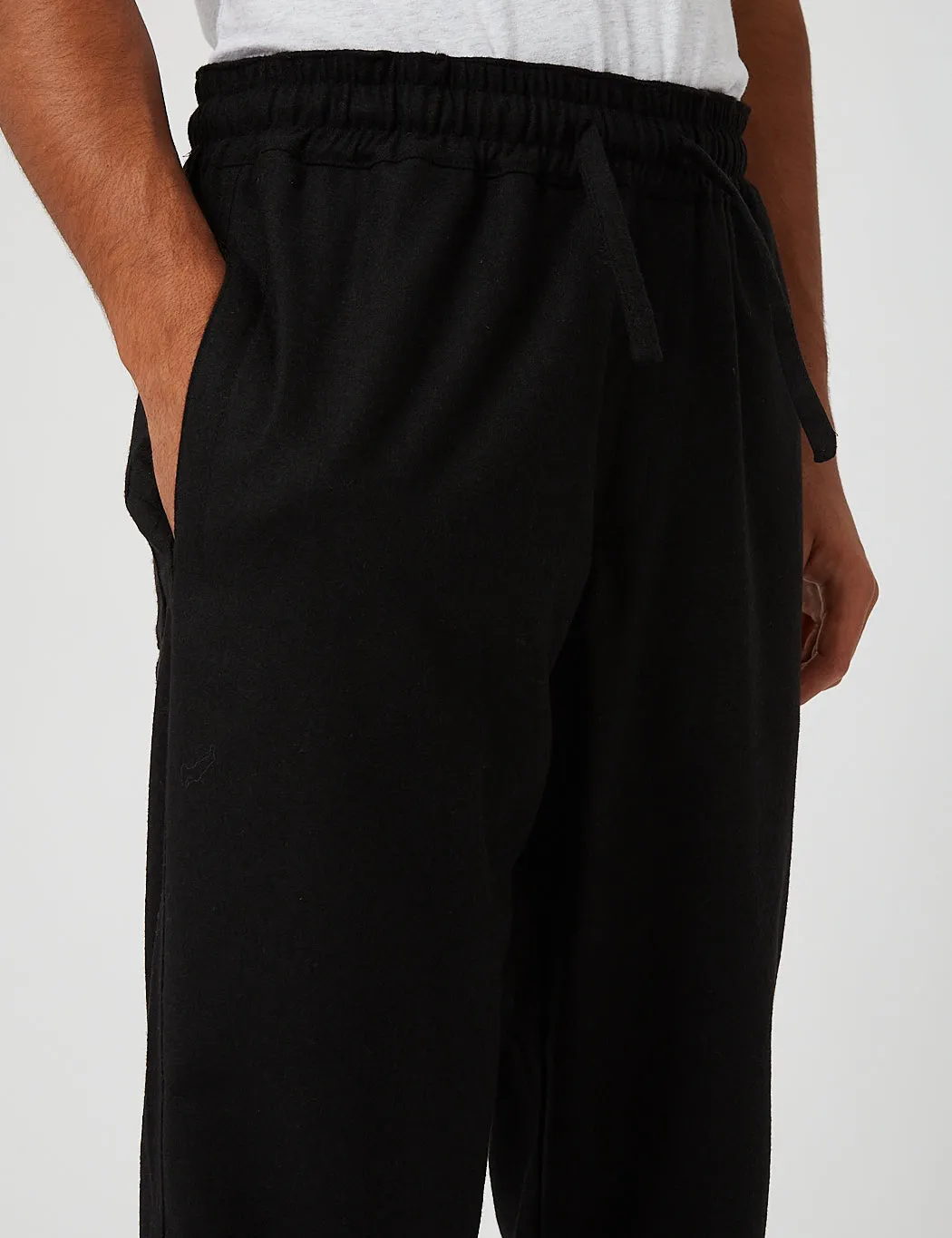 YMC Alva Skate Pant (Washed Wool) - Black sold by Article London product image thumbnail 2