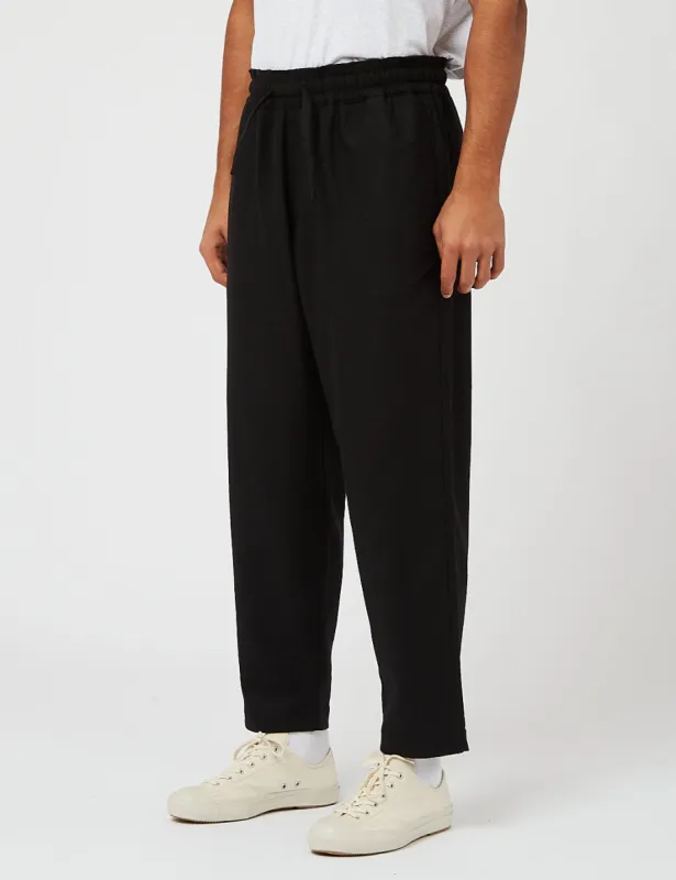 YMC Alva Skate Pant (Washed Wool) - Black sold by Article London