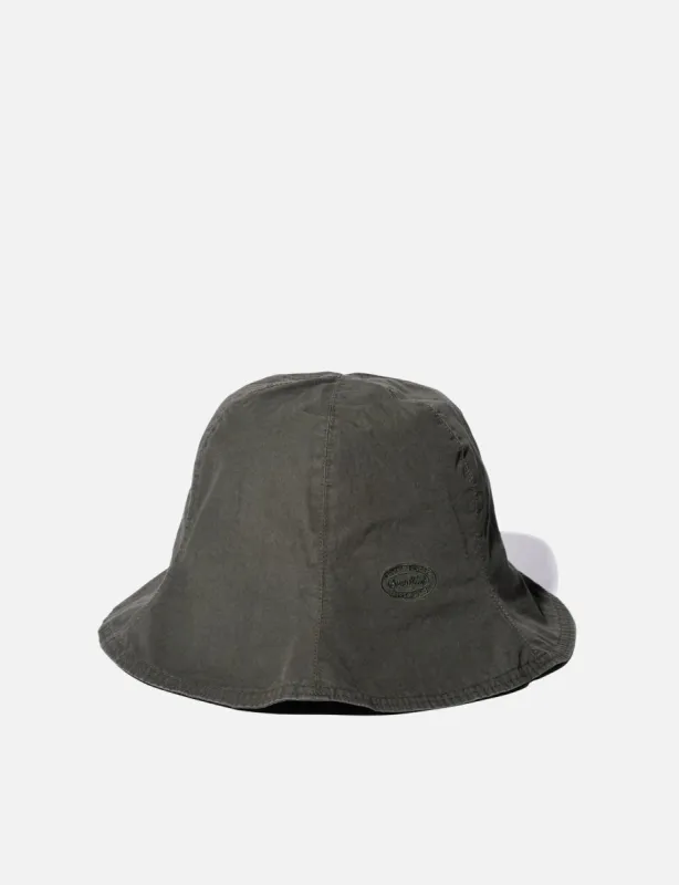 Snow Peak Natural-Dyed Hat (Recycled Cotton) - Dark Olive Green sold by Article London