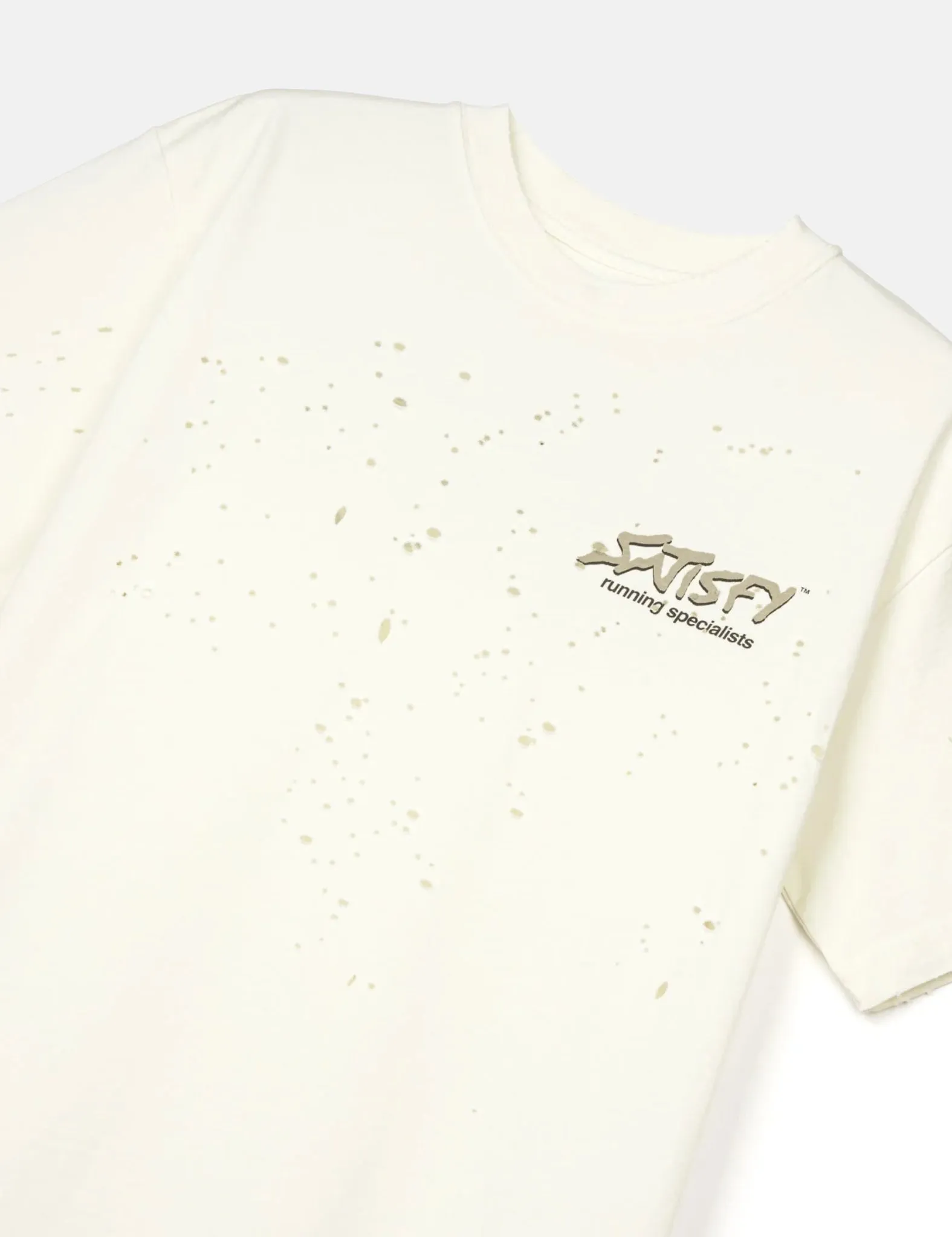 Satisfy MothTech T-Shirt - Ecru sold by Article London product image thumbnail 4