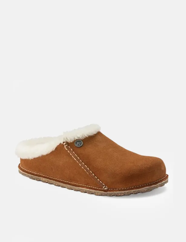 Birkenstock Womens Zermatt Premium Shearling Slippers (Narrow) - Mink sold by Article London