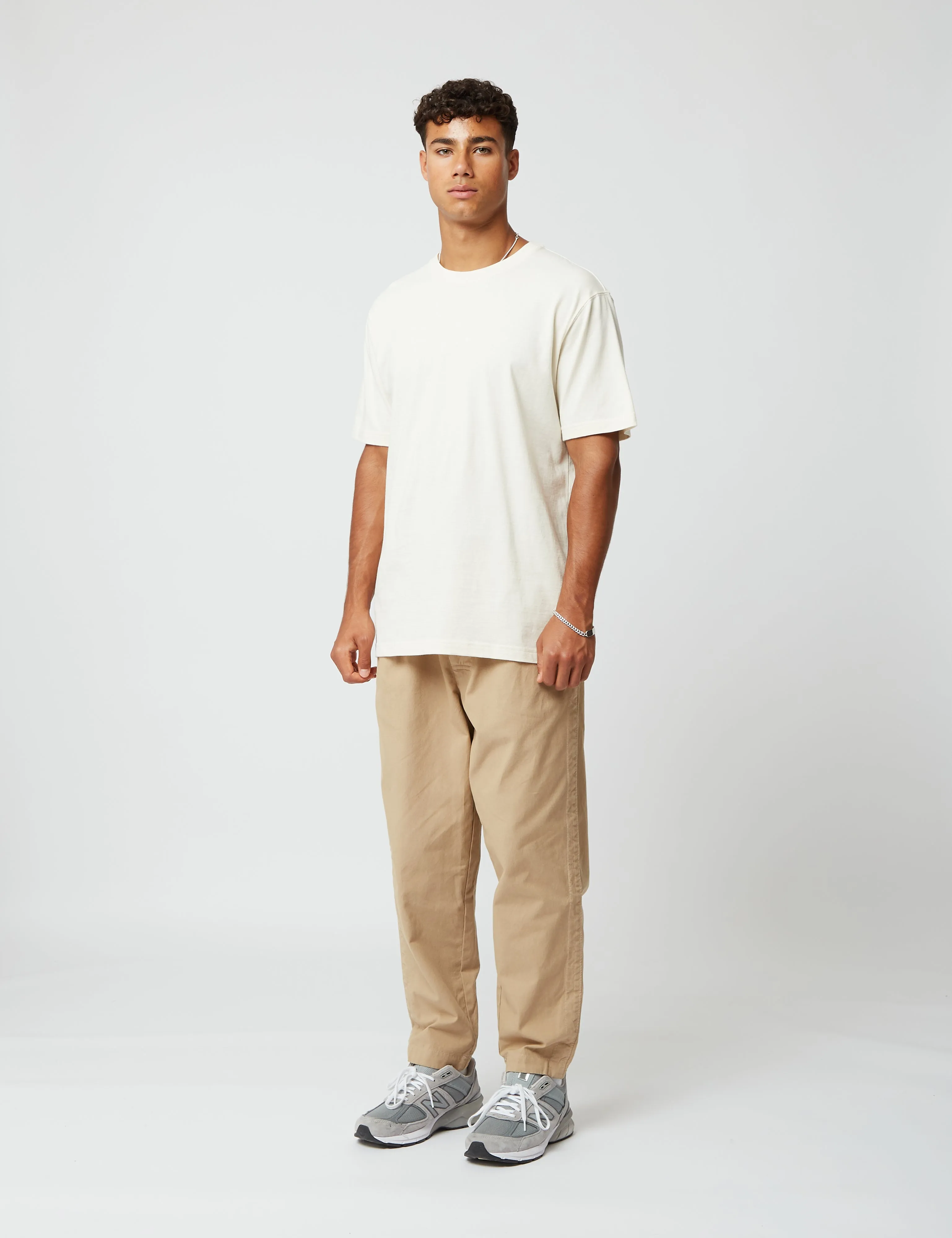 Bhode T-Shirt (Organic/Canada Origin, 9oz) - Ecru sold by Article London product image thumbnail 3