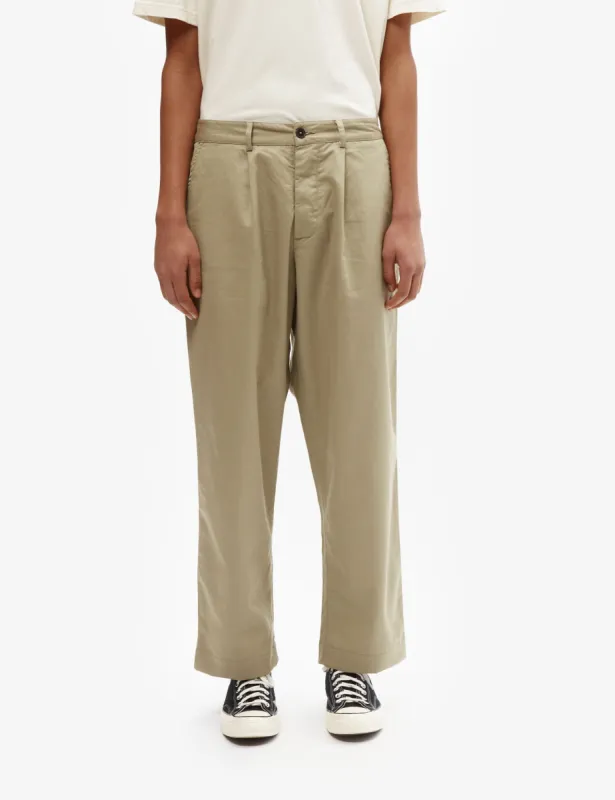 Universal Works Duke Pant (Twill) - Stone sold by Article London