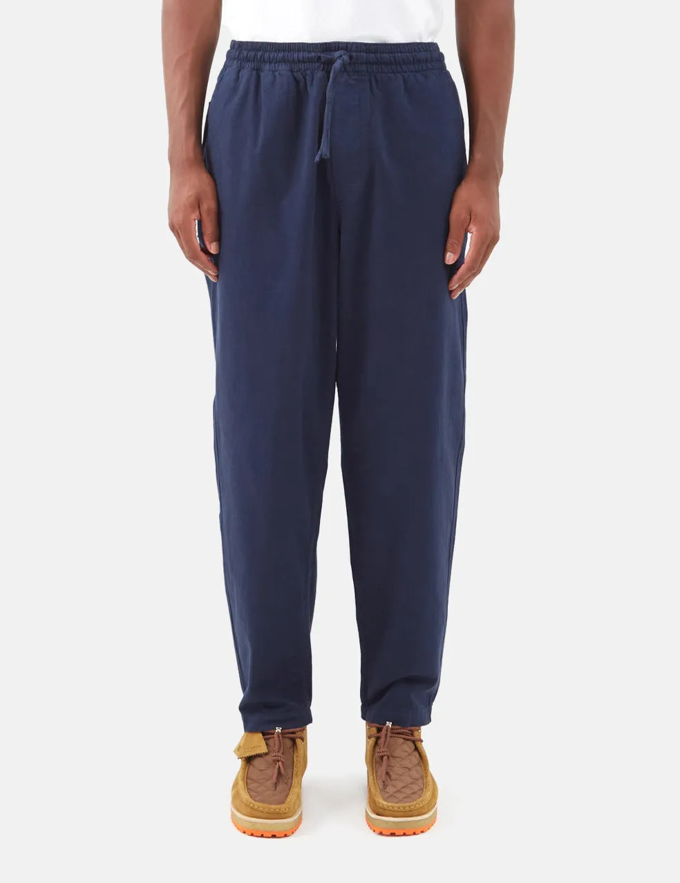 YMC Alva Skate Trouser (Herringbone Twill) - Navy Blue sold by Article London