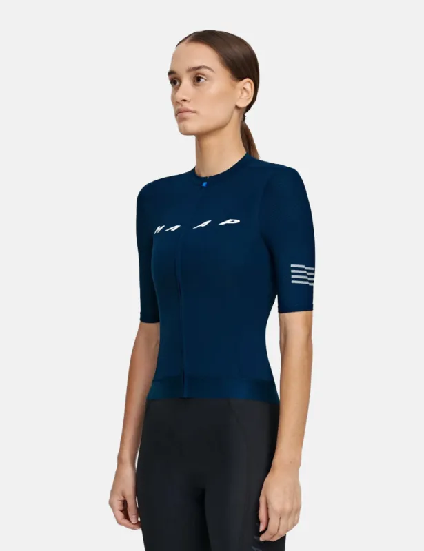 Womens MAAP Evade Pro Base Jersey - Navy Blue sold by Article London