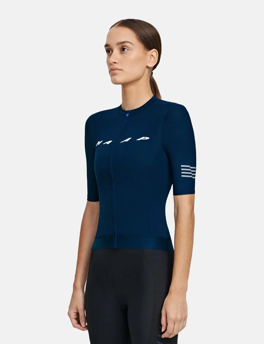 Womens MAAP Evade Pro Base Jersey - Navy Blue sold by Article London