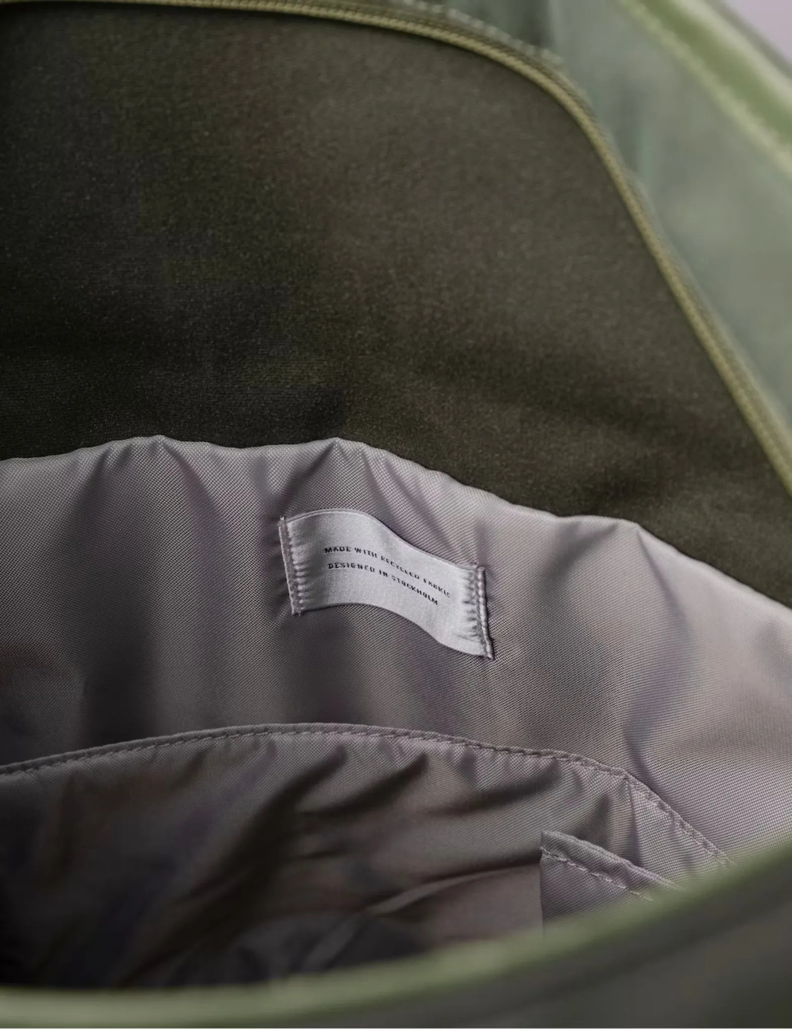 Sandqvist Alfred Backpack - Clover Green sold by Article London product image thumbnail 3