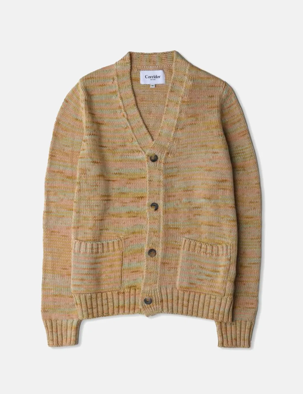 Corridor Space Dye Cardigan - Sunset sold by Article London product image thumbnail 5