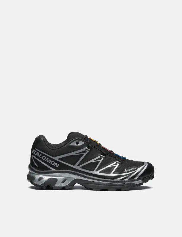 Salomon XT-6 Gore-Tex GTX Trainers - Black/Black/Ftw Silver sold by Article London
