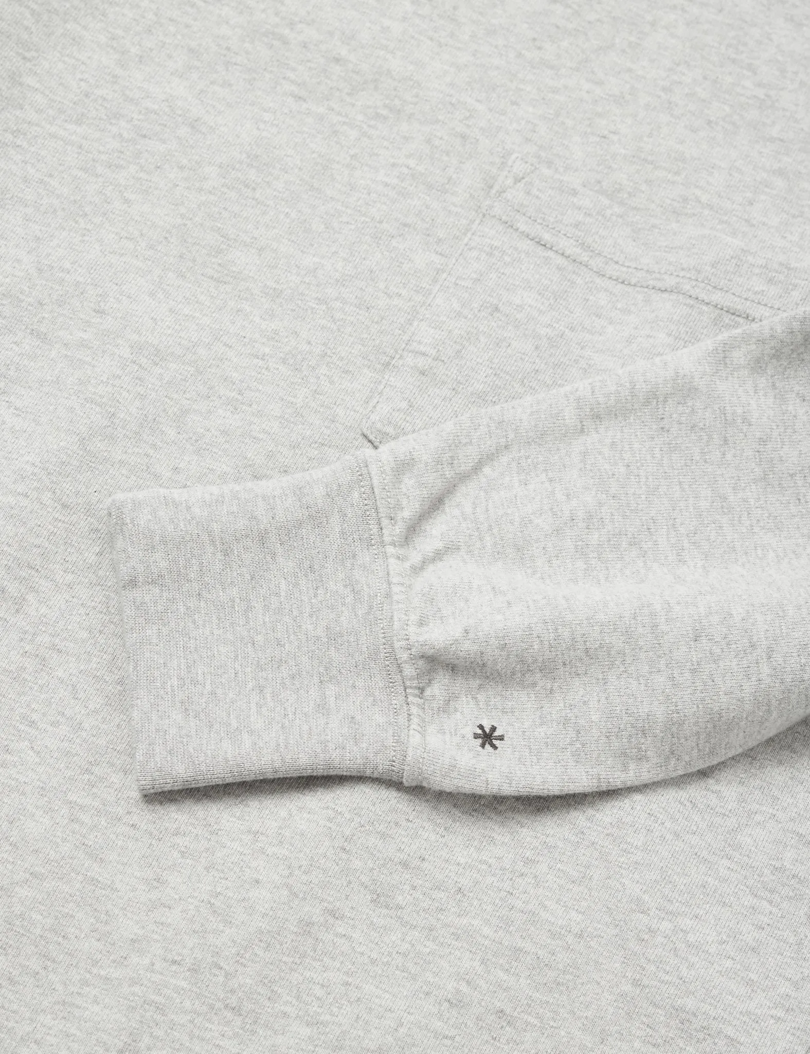 Snow Peak Recycled Cotton Heavy Long Sleeve T-Shirt - Grey sold by Article London product image thumbnail 2