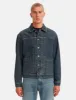 Levis Made & Crafted Type II Sherpa Jacket - Medium Indigo Blue sold by Article London