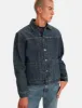 Levis Made & Crafted Type II Sherpa Jacket - Medium Indigo Blue sold by Article London