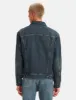 Levis Made & Crafted Type II Sherpa Jacket - Medium Indigo Blue sold by Article London