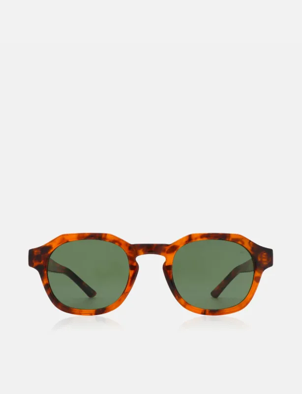 A. Kjaerbede Zan Sunglasses - Havana Brown sold by Article London