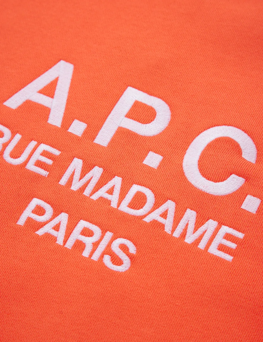 A.P.C. Rufus Sweatshirt - Coral sold by Article London product image thumbnail 2