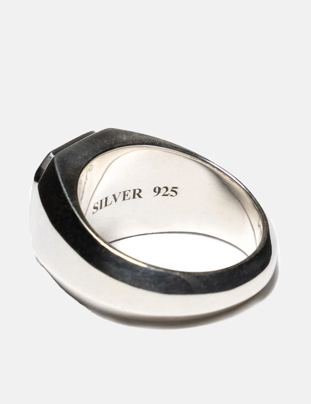 Maple Duppy Signet Ring - Silver 925/Abalone Shell sold by Article London product image thumbnail 4