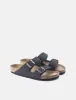 Birkenstock Arizona Vegan Sandals (Regular) - Indigo Blue sold by Article London