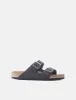 Birkenstock Arizona Vegan Sandals (Regular) - Indigo Blue sold by Article London