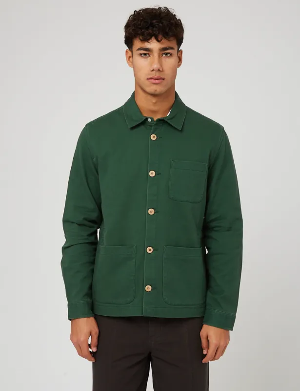 Folk Assembly Jacket - Forest Green sold by Article London