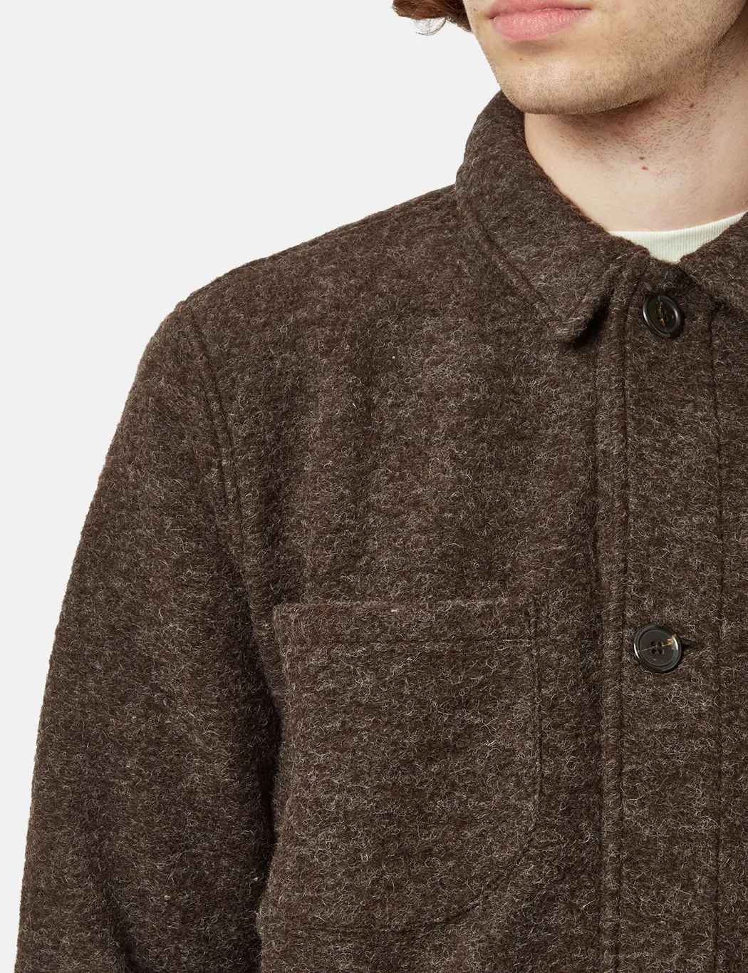 Universal Works Lumber Jacket - Brown sold by Article London product image thumbnail 2