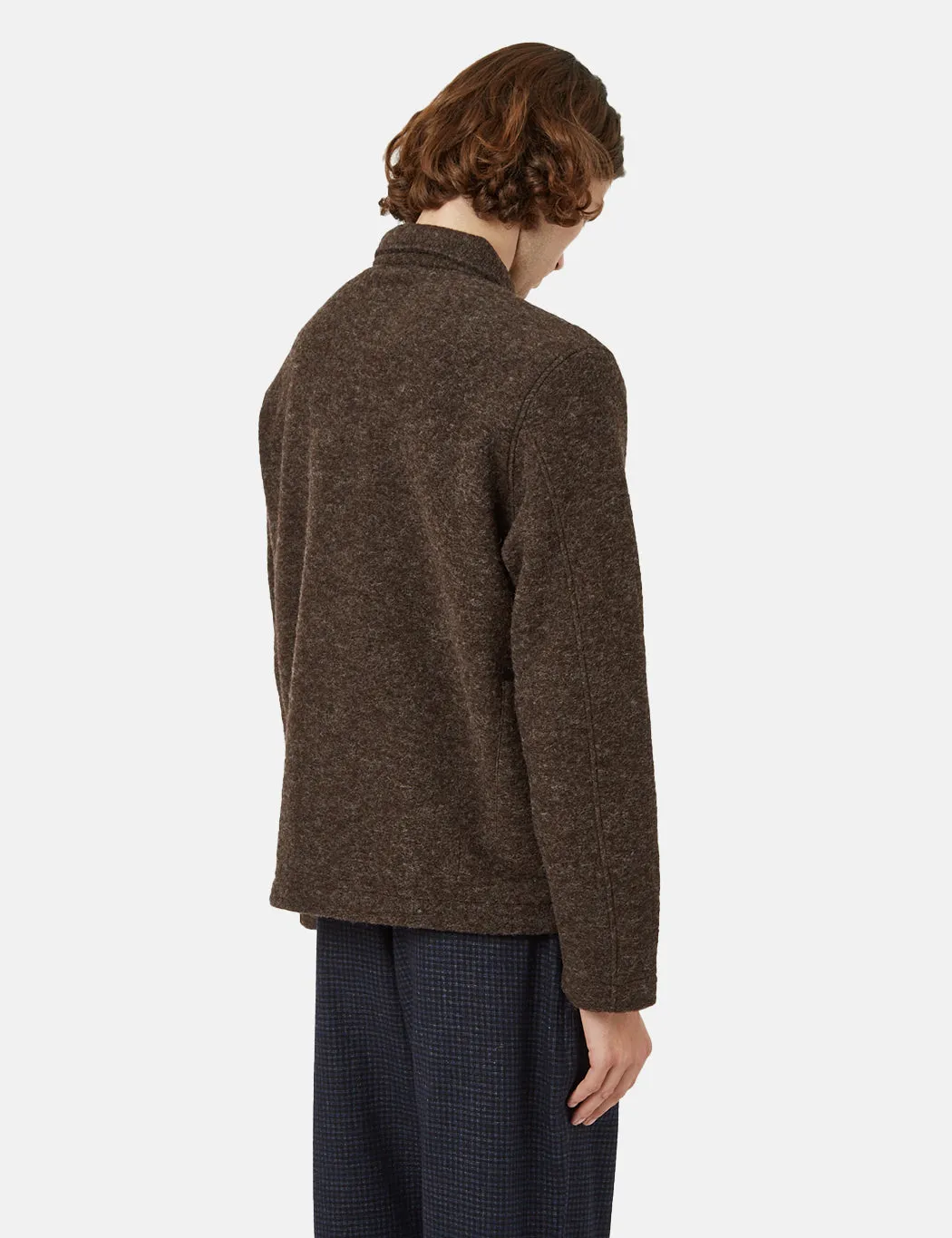 Universal Works Lumber Jacket - Brown sold by Article London product image thumbnail 3