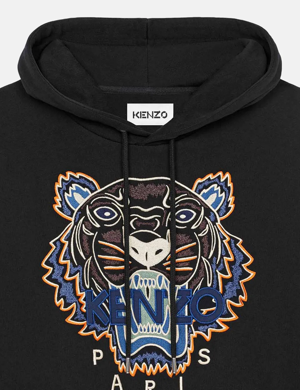 Kenzo Tiger Original Hooded Sweatshirt - Black sold by Article London product image thumbnail 3