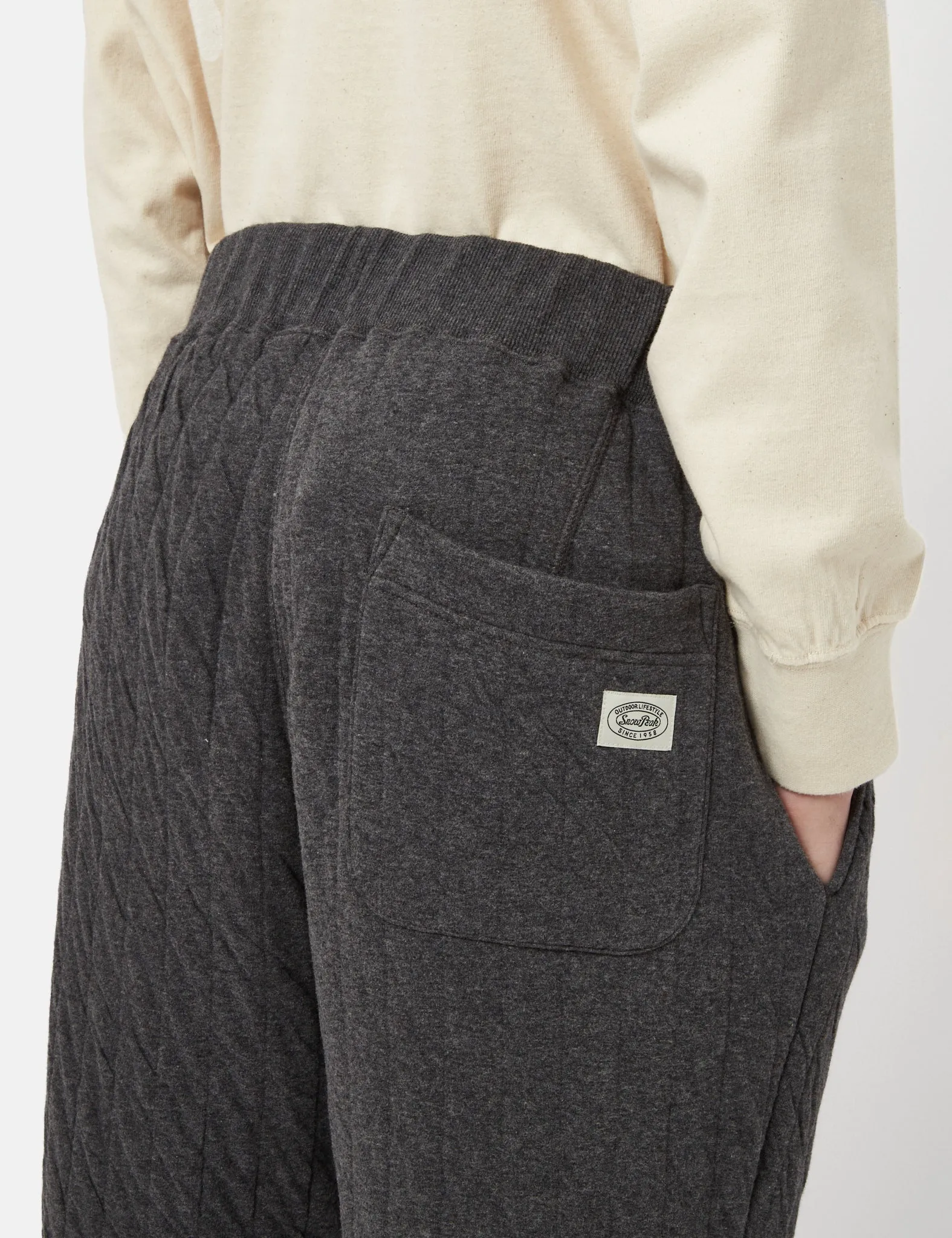 Snow Peak Natural Warm Stretch Pants - Grey sold by Article London product image thumbnail 2