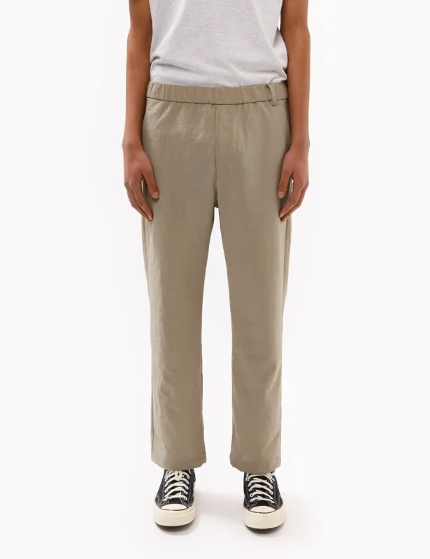 Snow Peak Light Poplin Pants - Chocolate Brown sold by Article London