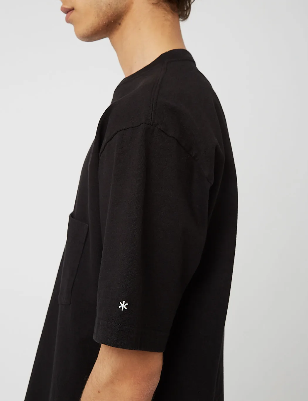 Snow Peak Heavy Cotton T-Shirt - Black sold by Article London product image thumbnail 2