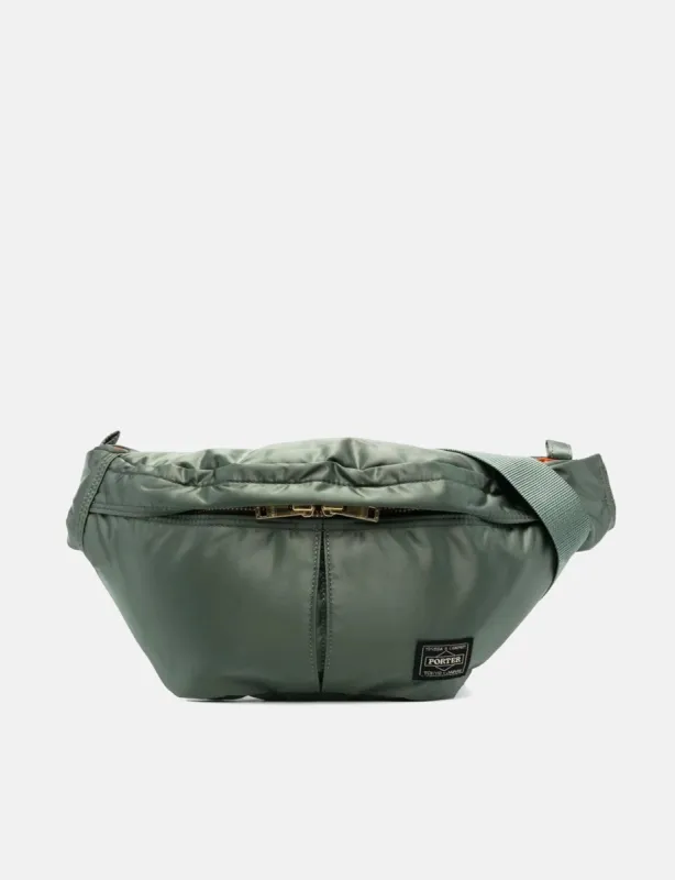 Porter Yoshida & Co Tanker Waist Bag (L) - Sage Green sold by Article London