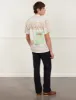 Percival Meal Deal Cross Stitch Linen Shirt - White sold by Article London