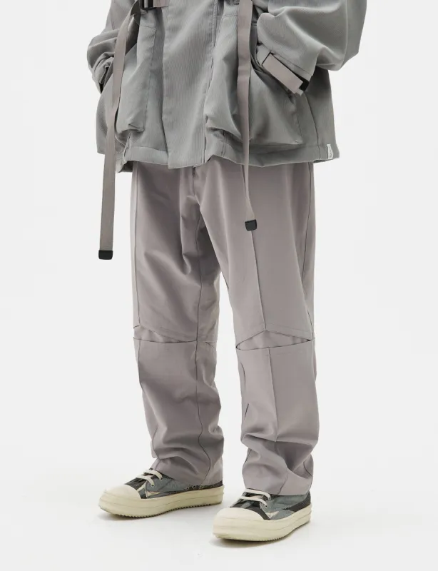GOOPiMADE "KM-01" Tailored Trousers (Regular-Fit) - Light Grey sold by Article London