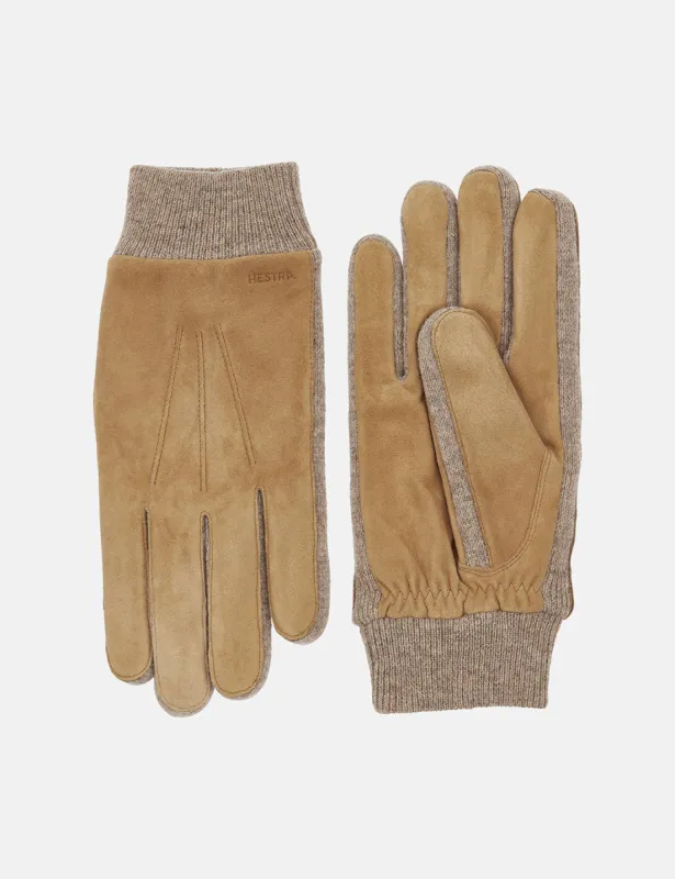 Hestra Geoffrey Gloves - Camel sold by Article London