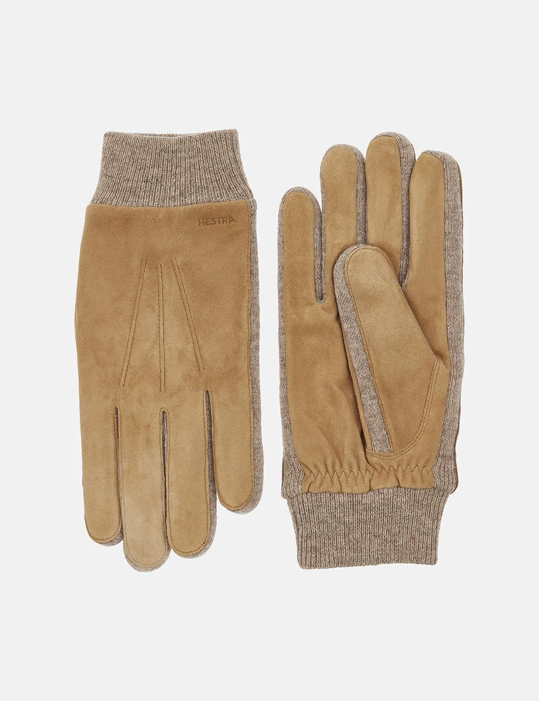 Hestra Geoffrey Gloves - Camel sold by Article London