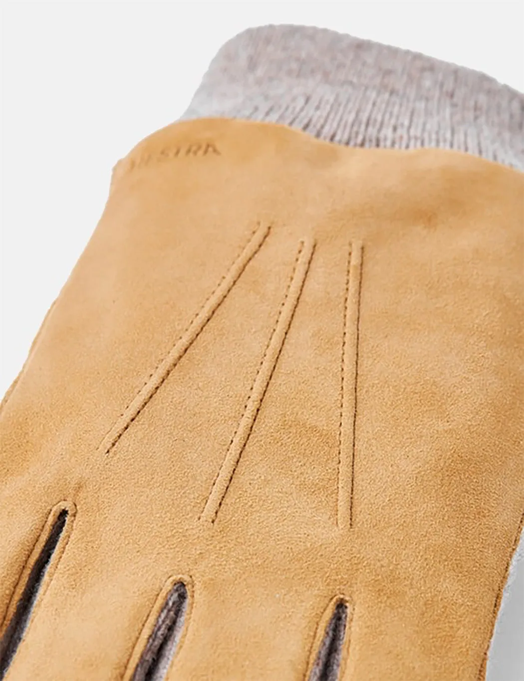Hestra Geoffrey Gloves - Camel sold by Article London product image thumbnail 3