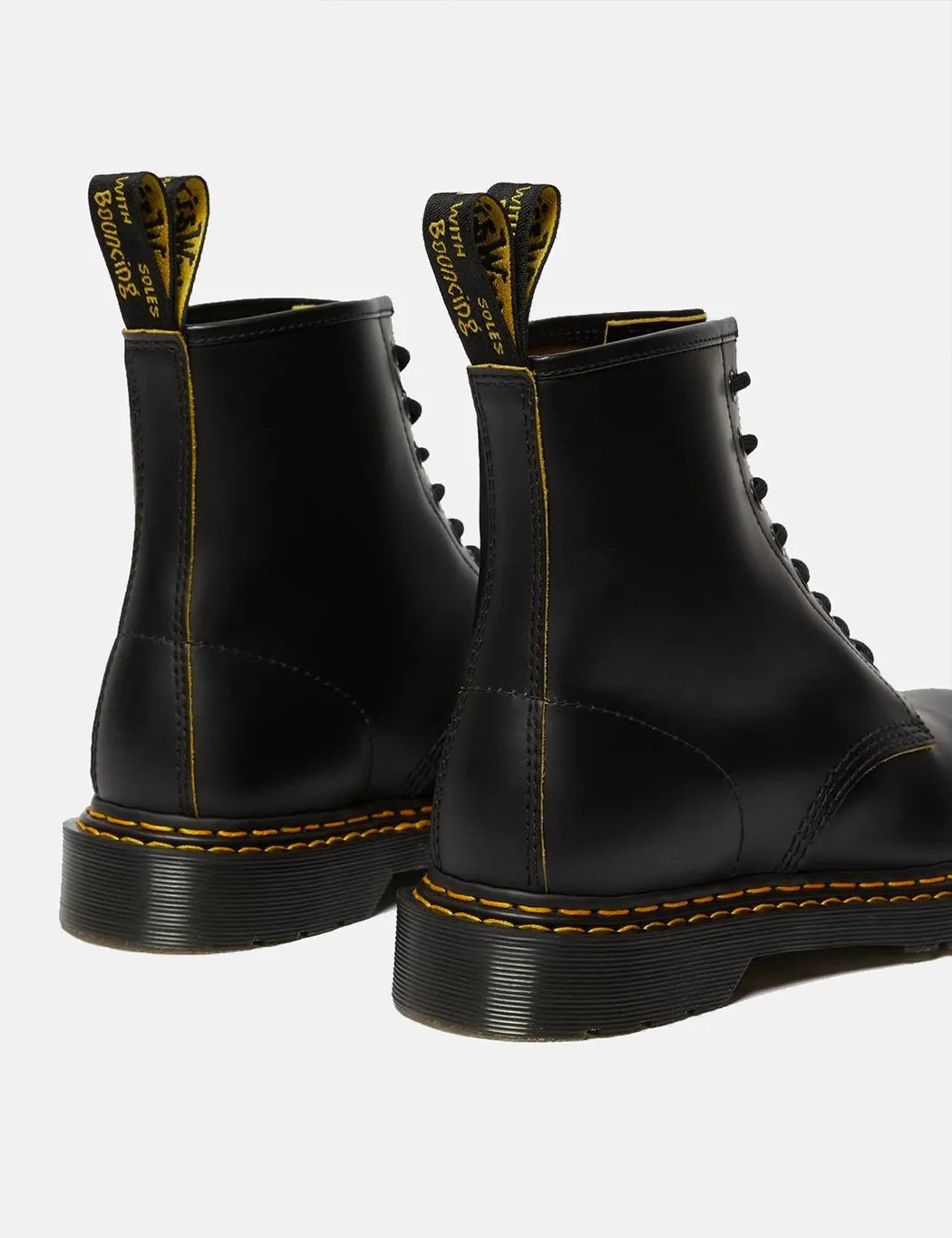 Dr Martens 1460 Double Stitch Boot (26100032) - Black/Yellow sold by Article London product image thumbnail 2