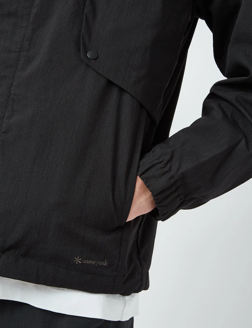Snow Peak Stretch FR Jacket - Black sold by Article London product image thumbnail 3