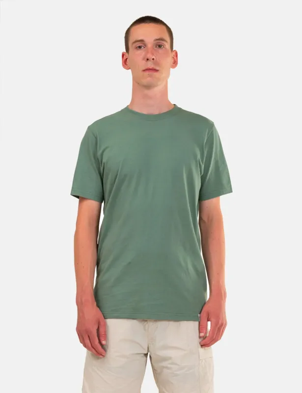 Norse Projects Niels Standard T-Shirt - Moss Green sold by Article London