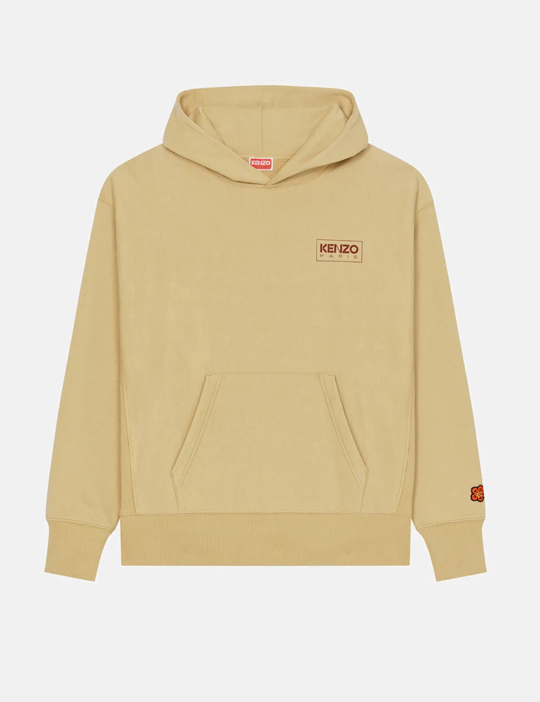 Kenzo Paris Oversized Hooded Sweatshirt - Beige sold by Article London
