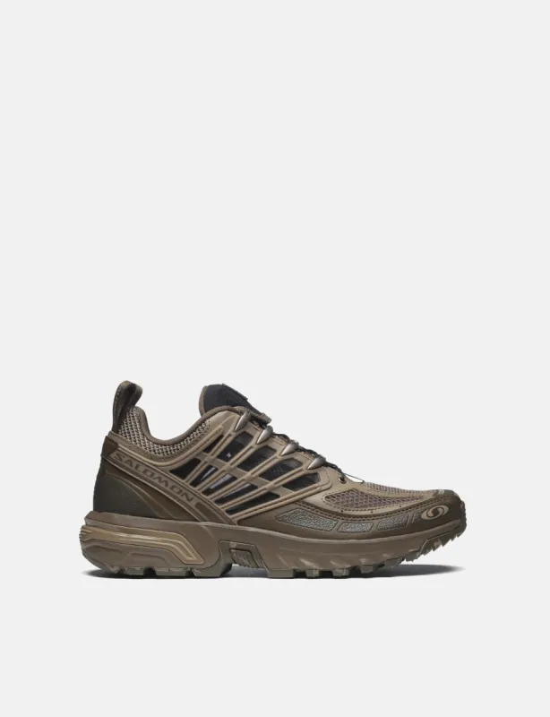 Salomon ACS PRO Desert Trainers - Dark Earth/Caribou/Wren sold by Article London