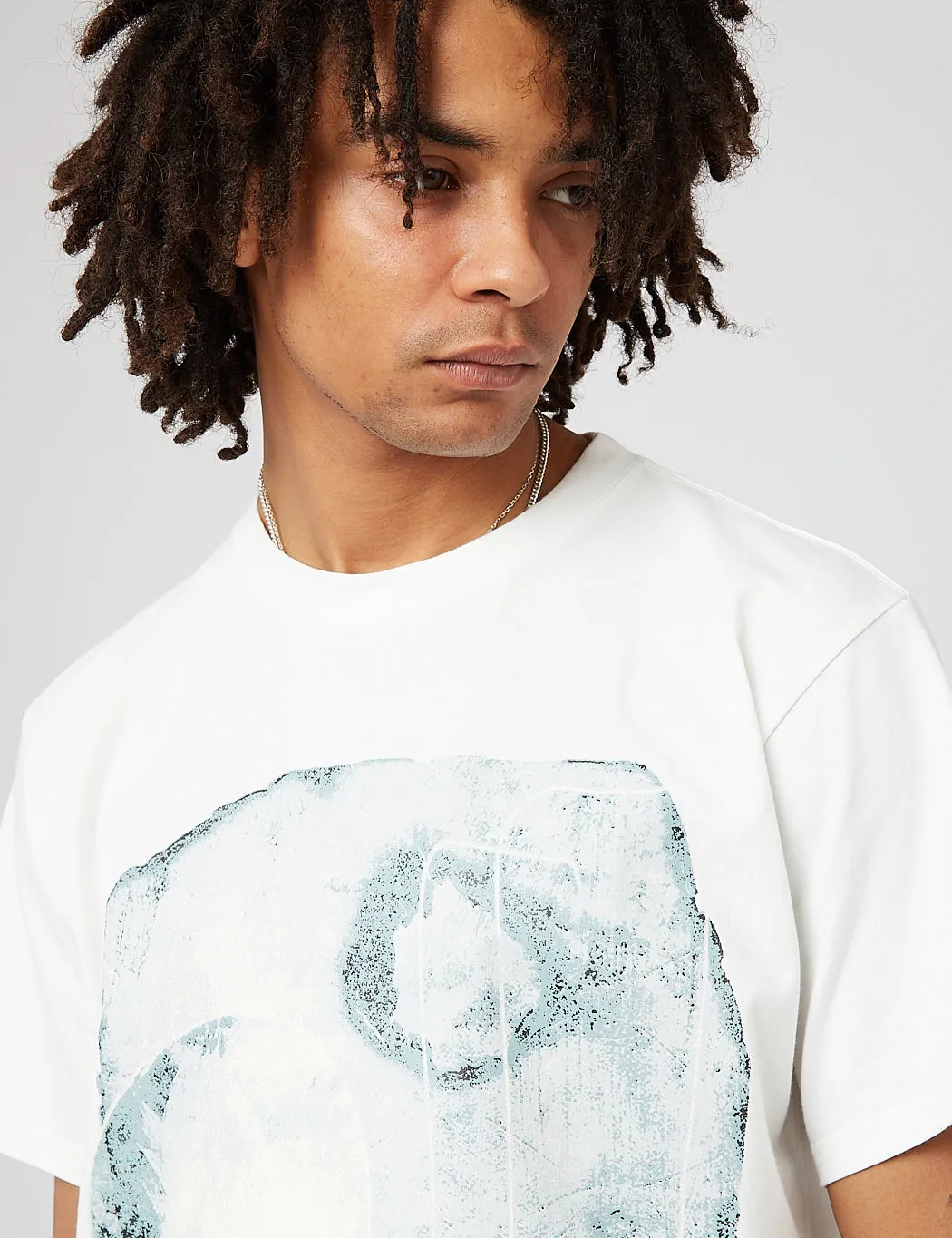 Snow Peak Printed Flat Burner T-Shirt - White sold by Article London product image thumbnail 2