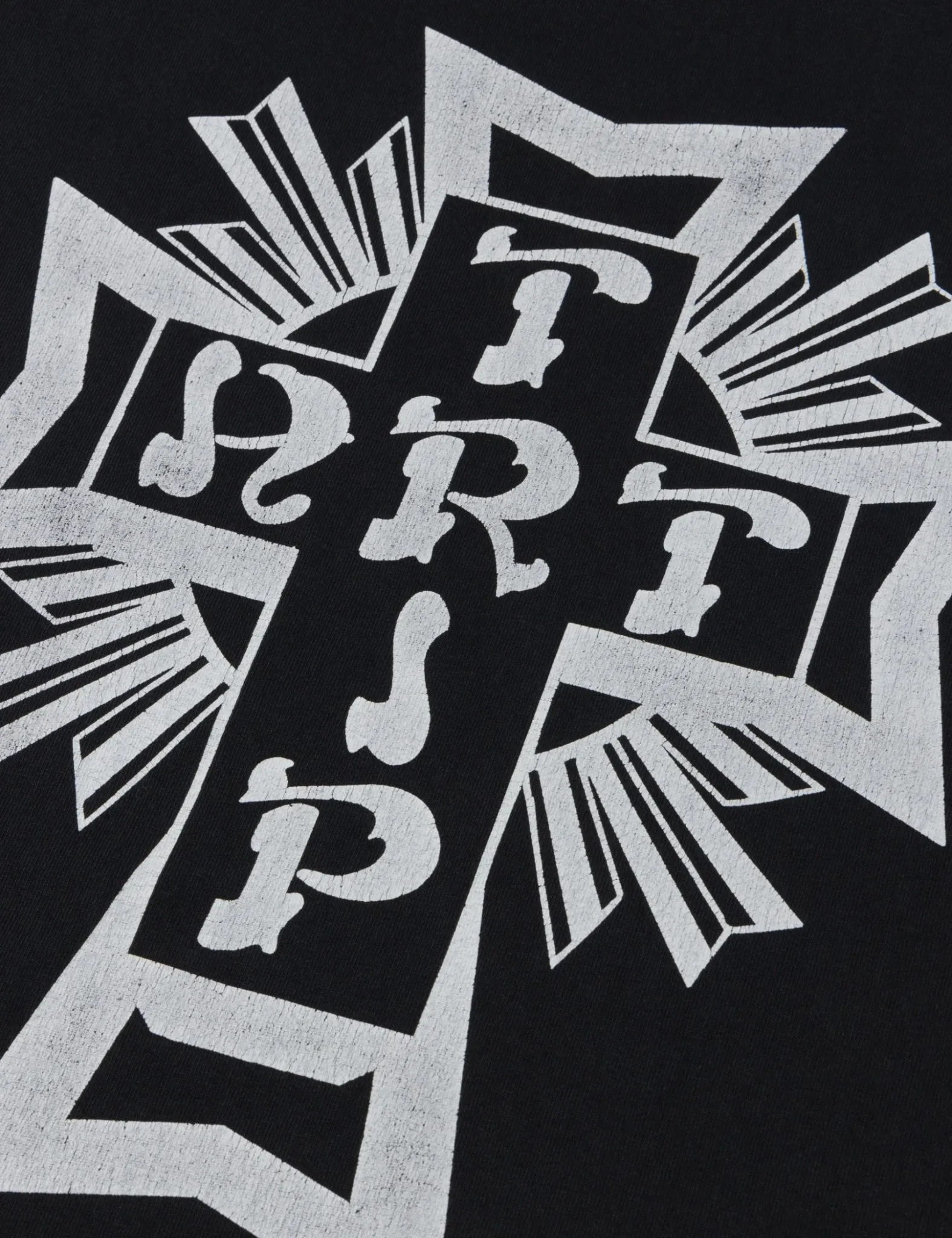 Aries Aged Lords of Art Trip Long Sleeve T-Shirt - Black sold by Article London product image thumbnail 2