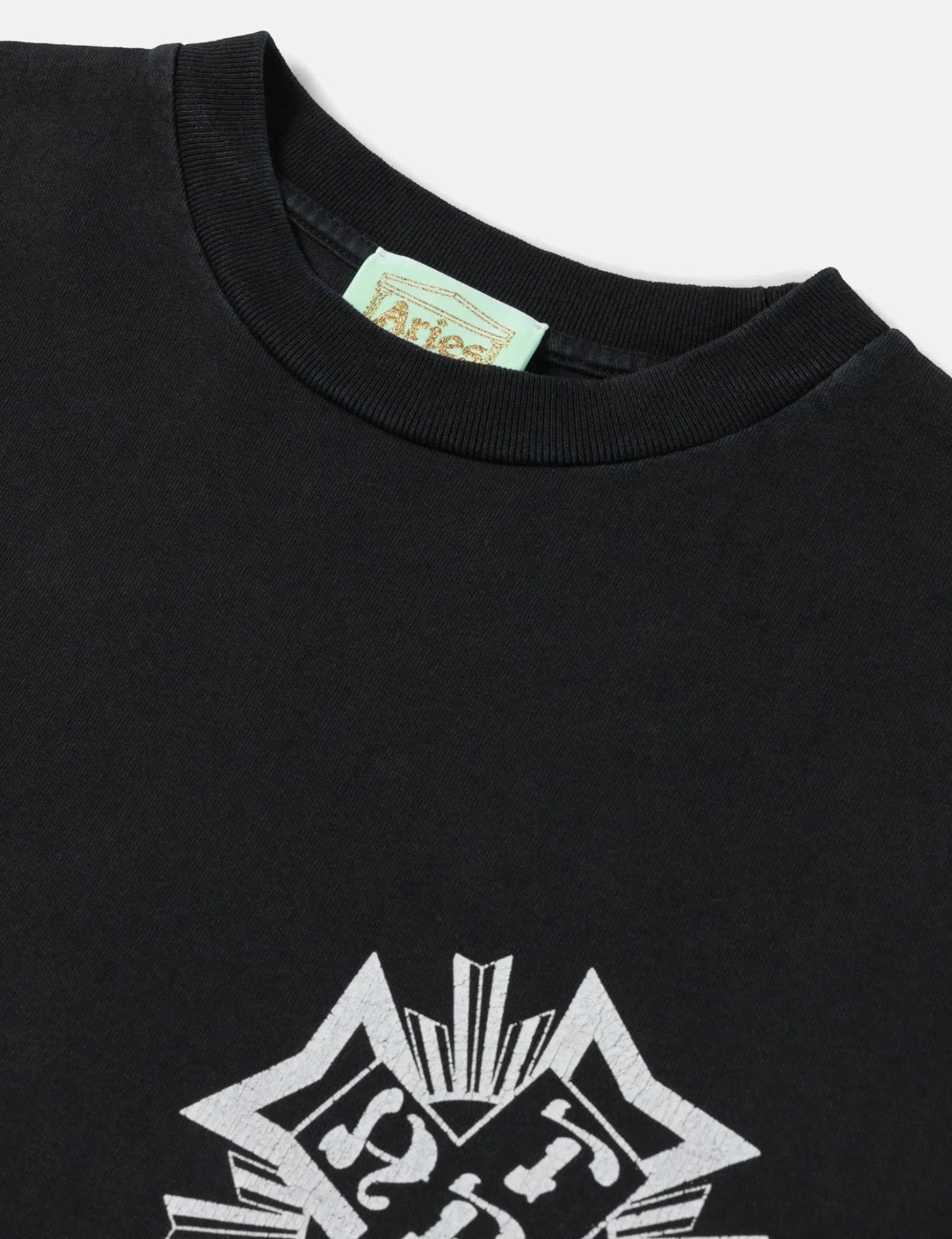 Aries Aged Lords of Art Trip Long Sleeve T-Shirt - Black sold by Article London product image thumbnail 4