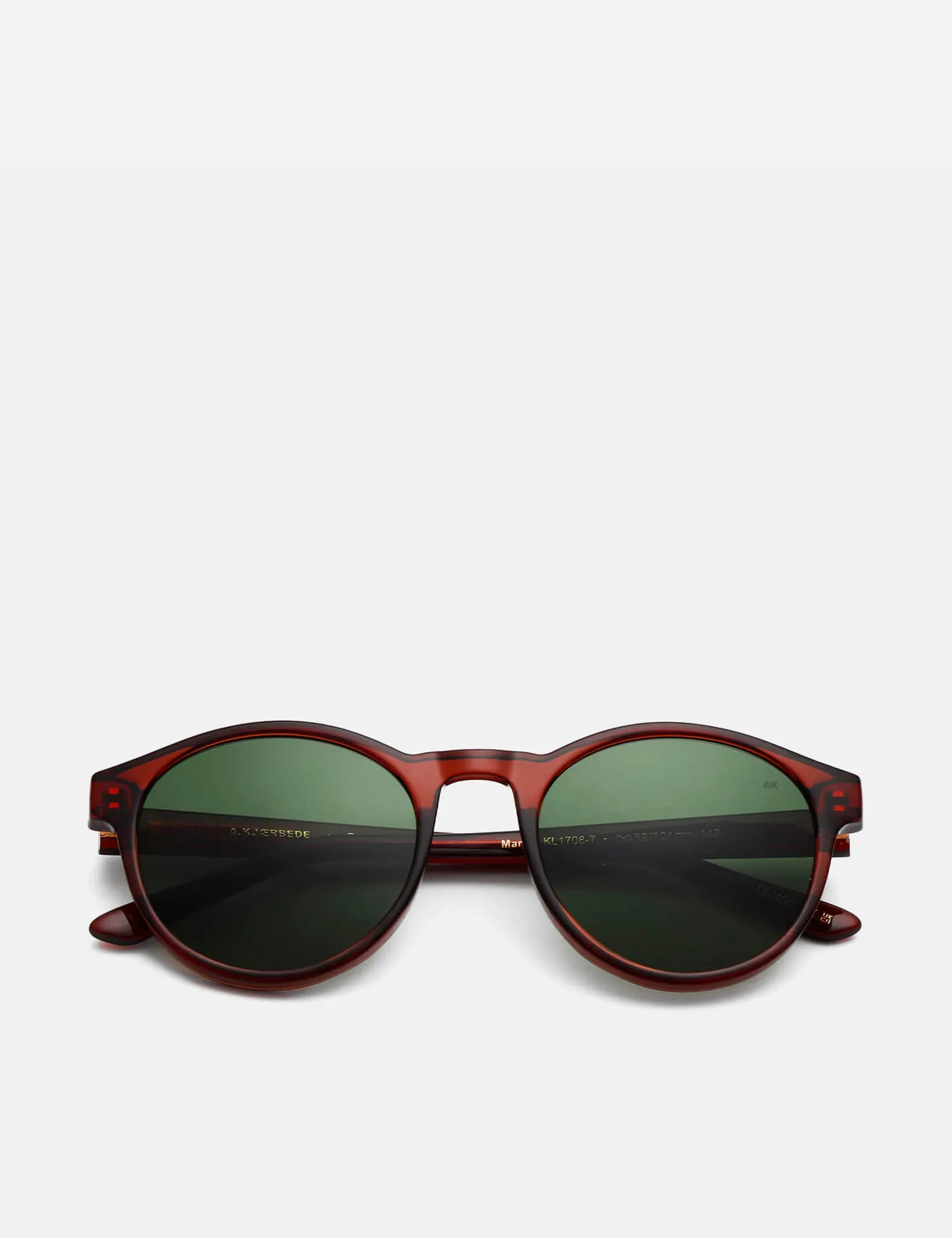 A. Kjaerbede Marvin Sunglasses - Brown Transparent sold by Article London product image thumbnail 5