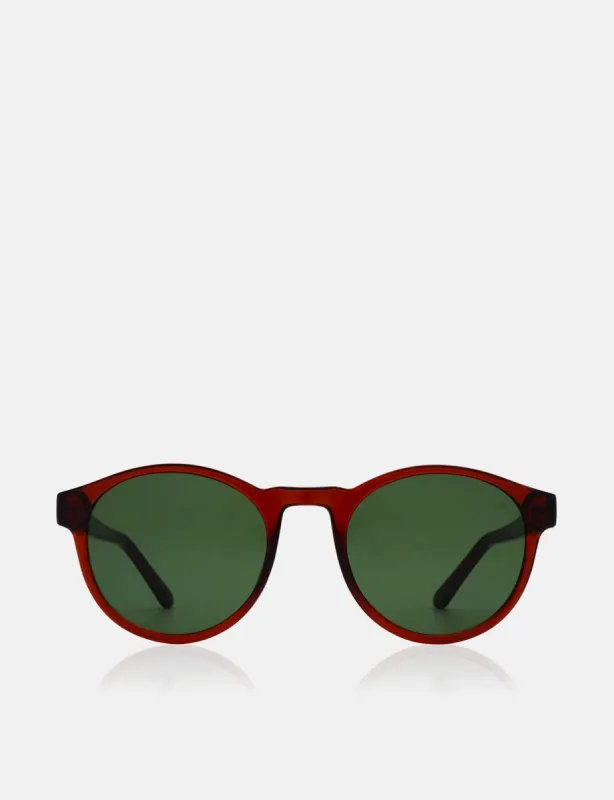 A. Kjaerbede Marvin Sunglasses - Brown Transparent sold by Article London