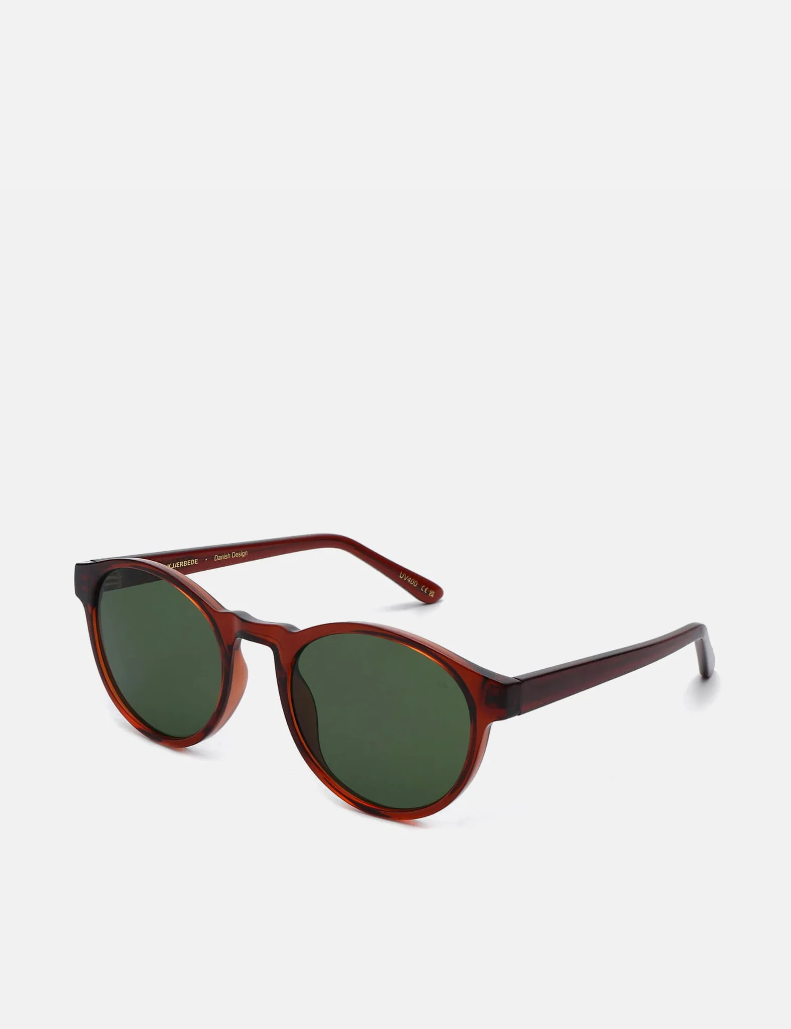 A. Kjaerbede Marvin Sunglasses - Brown Transparent sold by Article London product image thumbnail 3