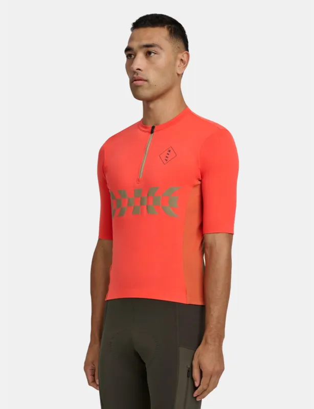 MAAP Alt_Road 1/2 Zip Jersey - Mars Red sold by Article London