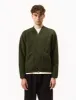 Universal Works Zip Bomber (Wool Fleece) - Olive Green sold by Article London